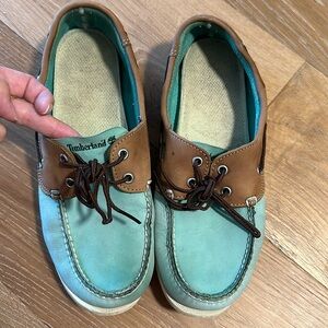 Timberland Men’s boat shoes, leather 10M